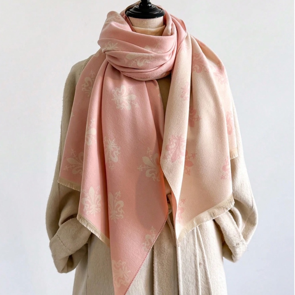 Luxury Soft Blanket Scarf Wraps - Cashmere Fall/Winter Scarf - Oversized Scarf